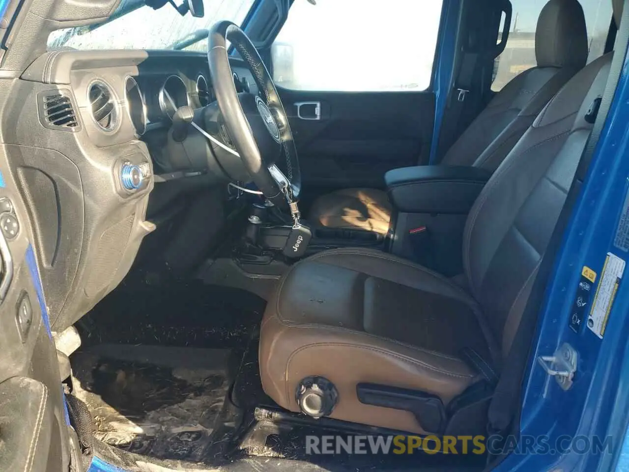 7 Photograph of a damaged car 1C4HJXEN8NW262480 JEEP WRANGLER 2022