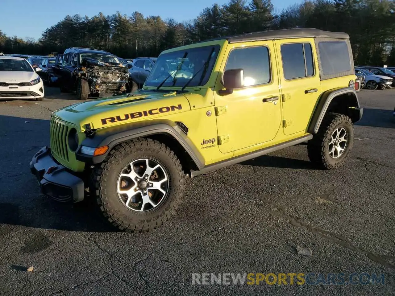 1 Фотография поврежденного автомобиля 1C4HJXFN4NW244038 JEEP WRANGLER 2022