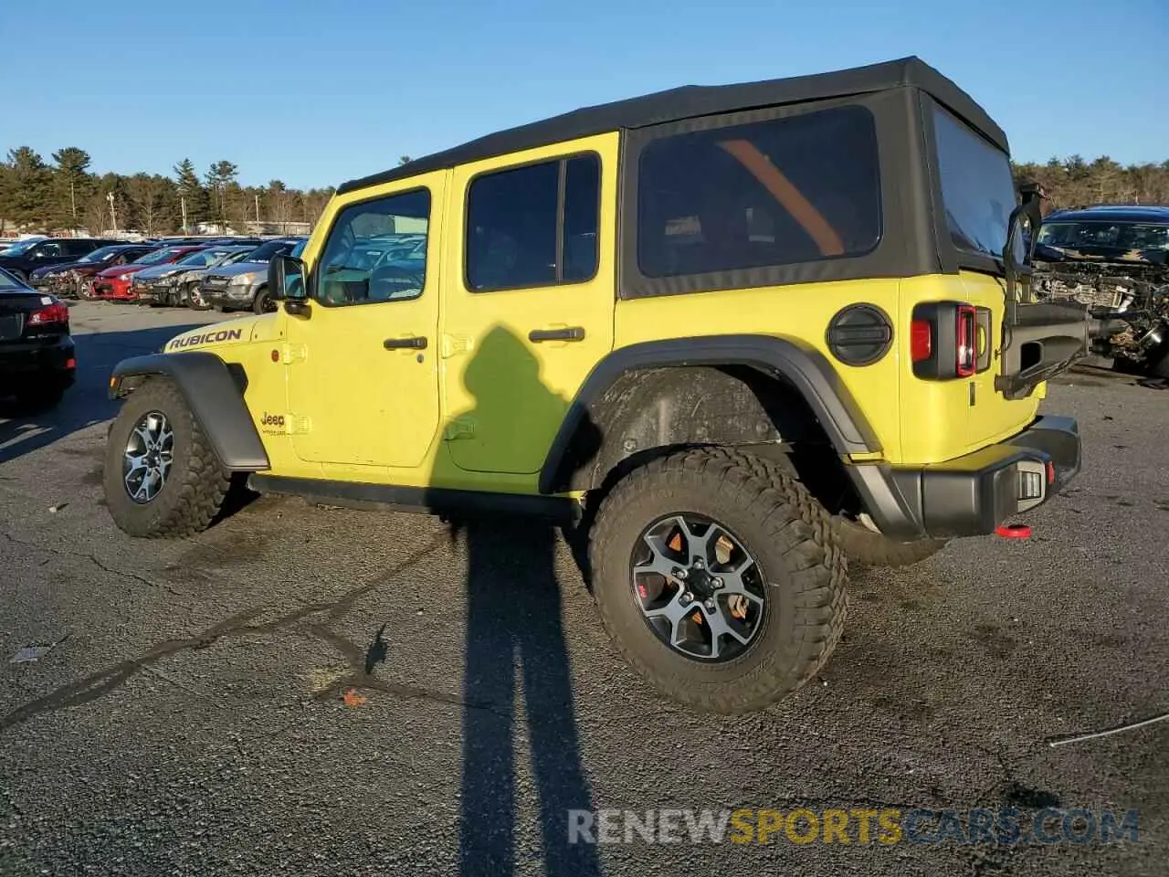 2 Фотография поврежденного автомобиля 1C4HJXFN4NW244038 JEEP WRANGLER 2022