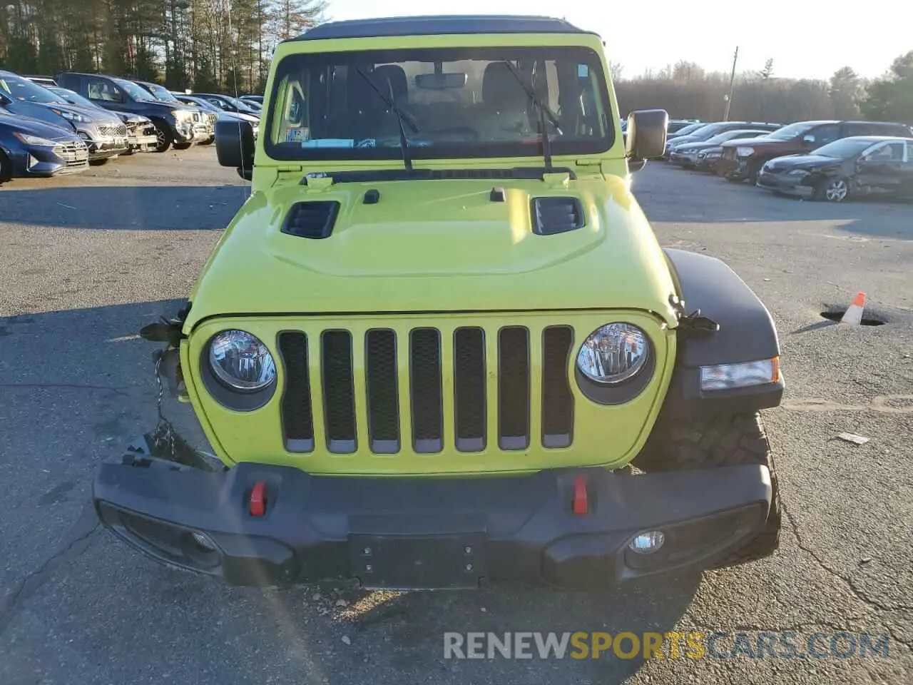 5 Фотография поврежденного автомобиля 1C4HJXFN4NW244038 JEEP WRANGLER 2022