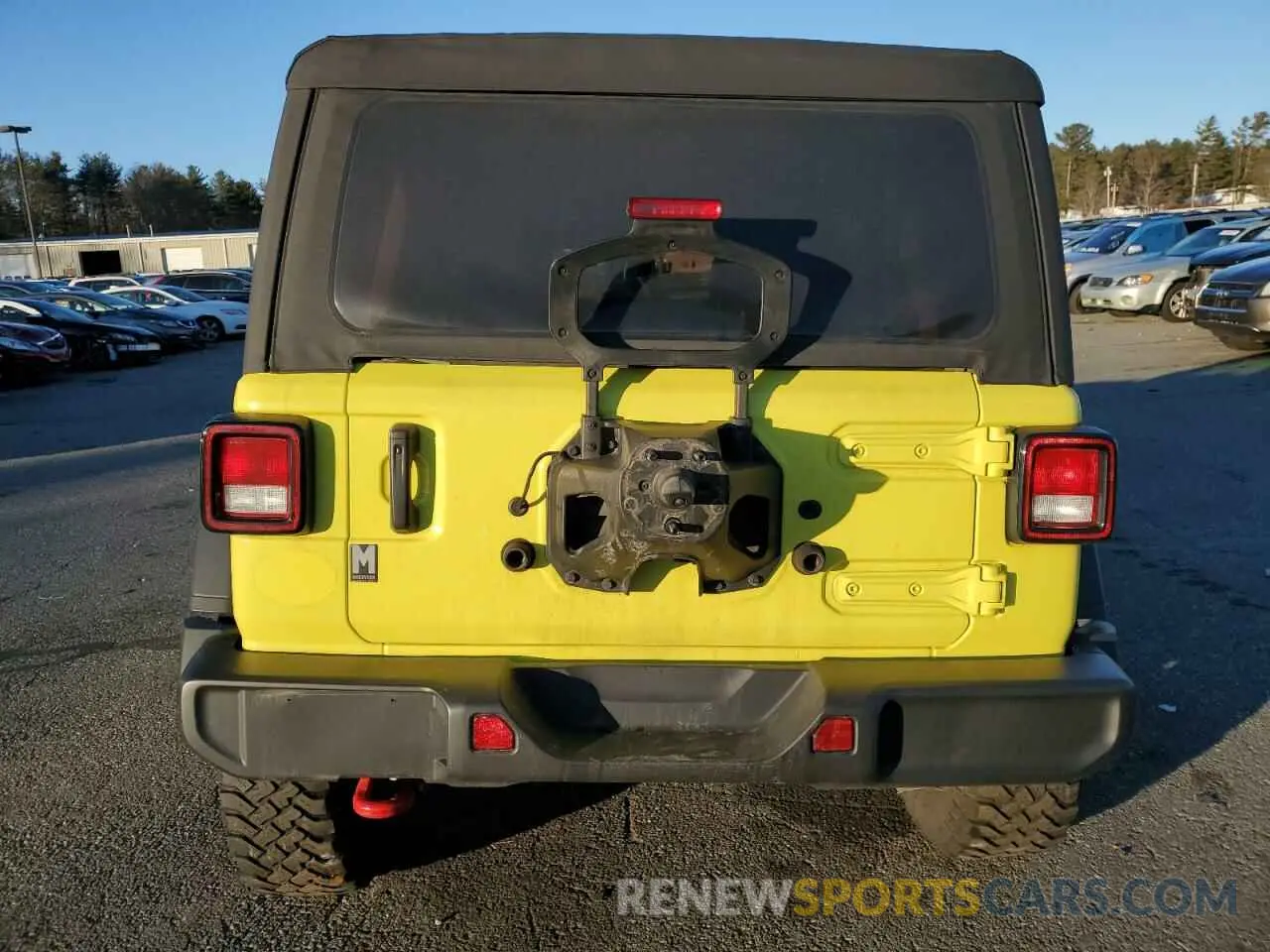 6 Фотография поврежденного автомобиля 1C4HJXFN4NW244038 JEEP WRANGLER 2022