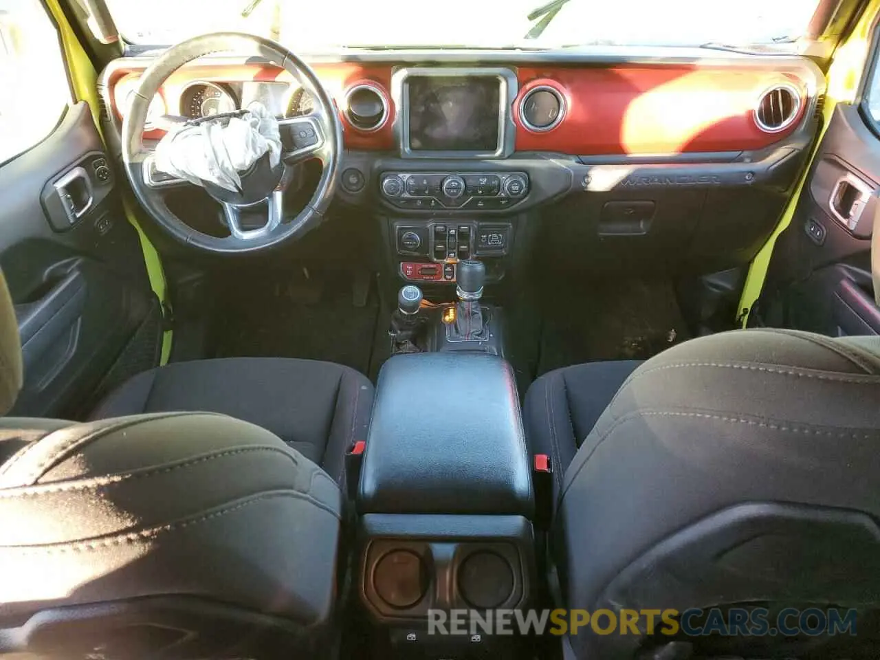 8 Фотография поврежденного автомобиля 1C4HJXFN4NW244038 JEEP WRANGLER 2022
