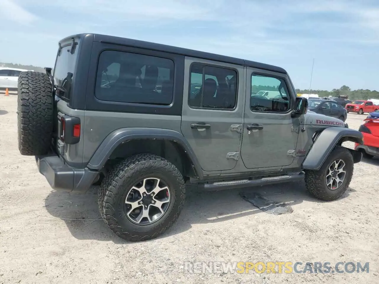 3 Photograph of a damaged car 1C4HJXFN6NW166278 JEEP WRANGLER 2022
