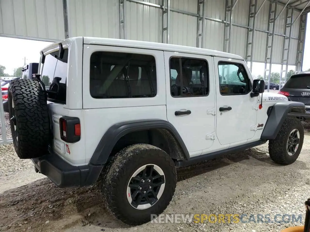 3 Photograph of a damaged car 1C4HJXFN8NW129717 JEEP WRANGLER 2022