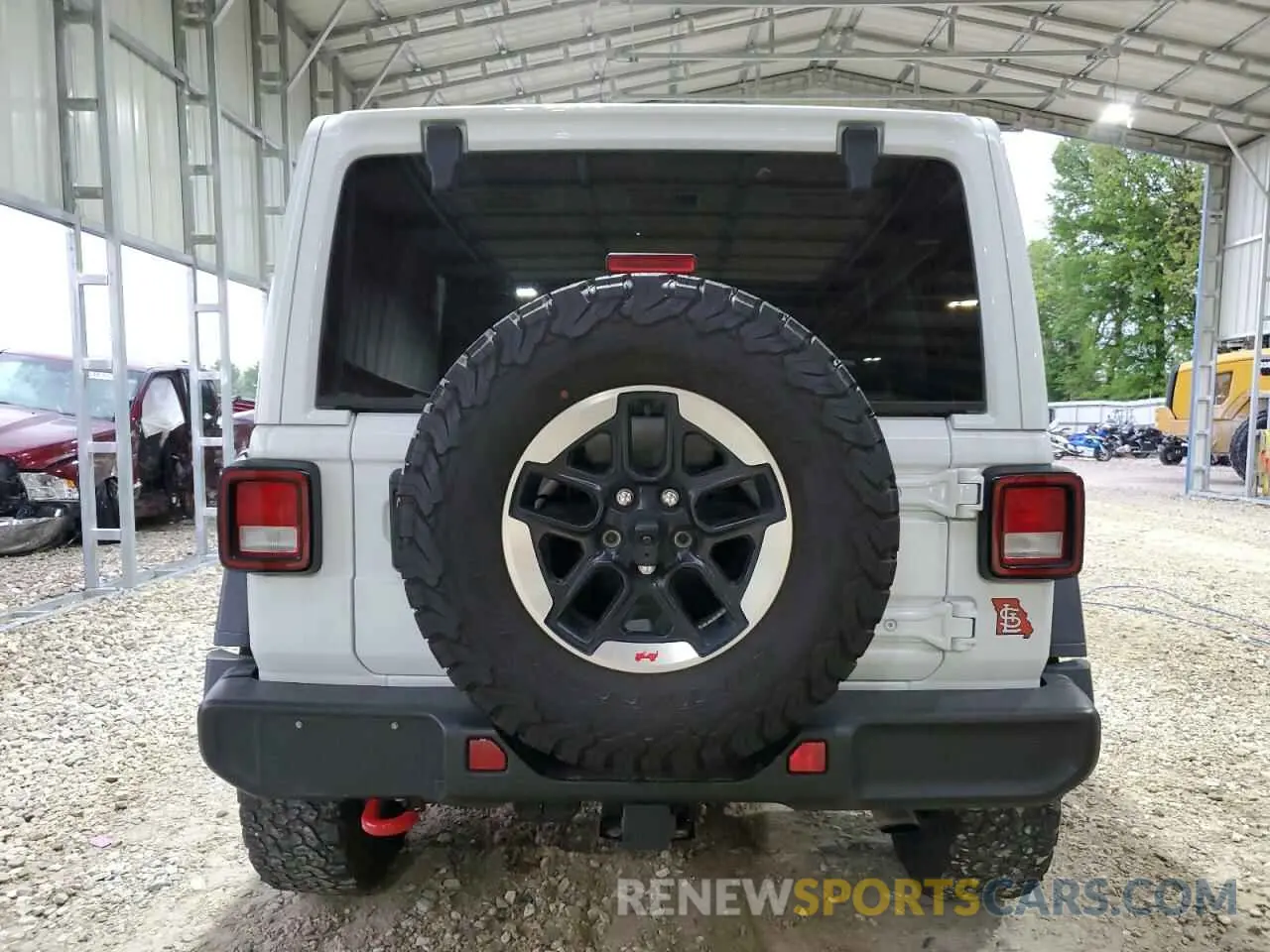 6 Photograph of a damaged car 1C4HJXFN8NW129717 JEEP WRANGLER 2022