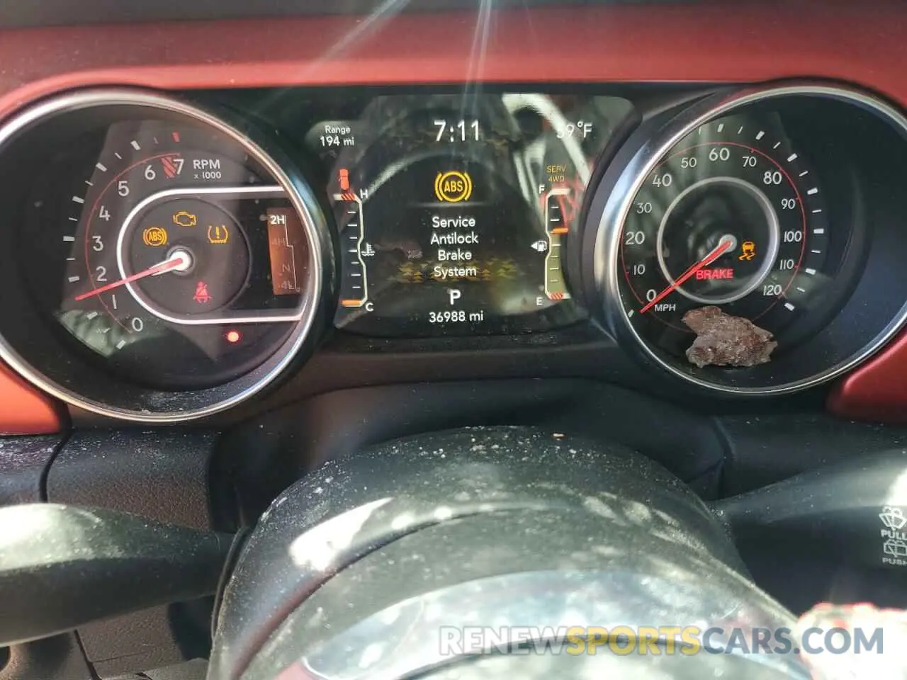 9 Фотография поврежденного автомобиля 1C4JJXFG0NW127415 JEEP WRANGLER 2022