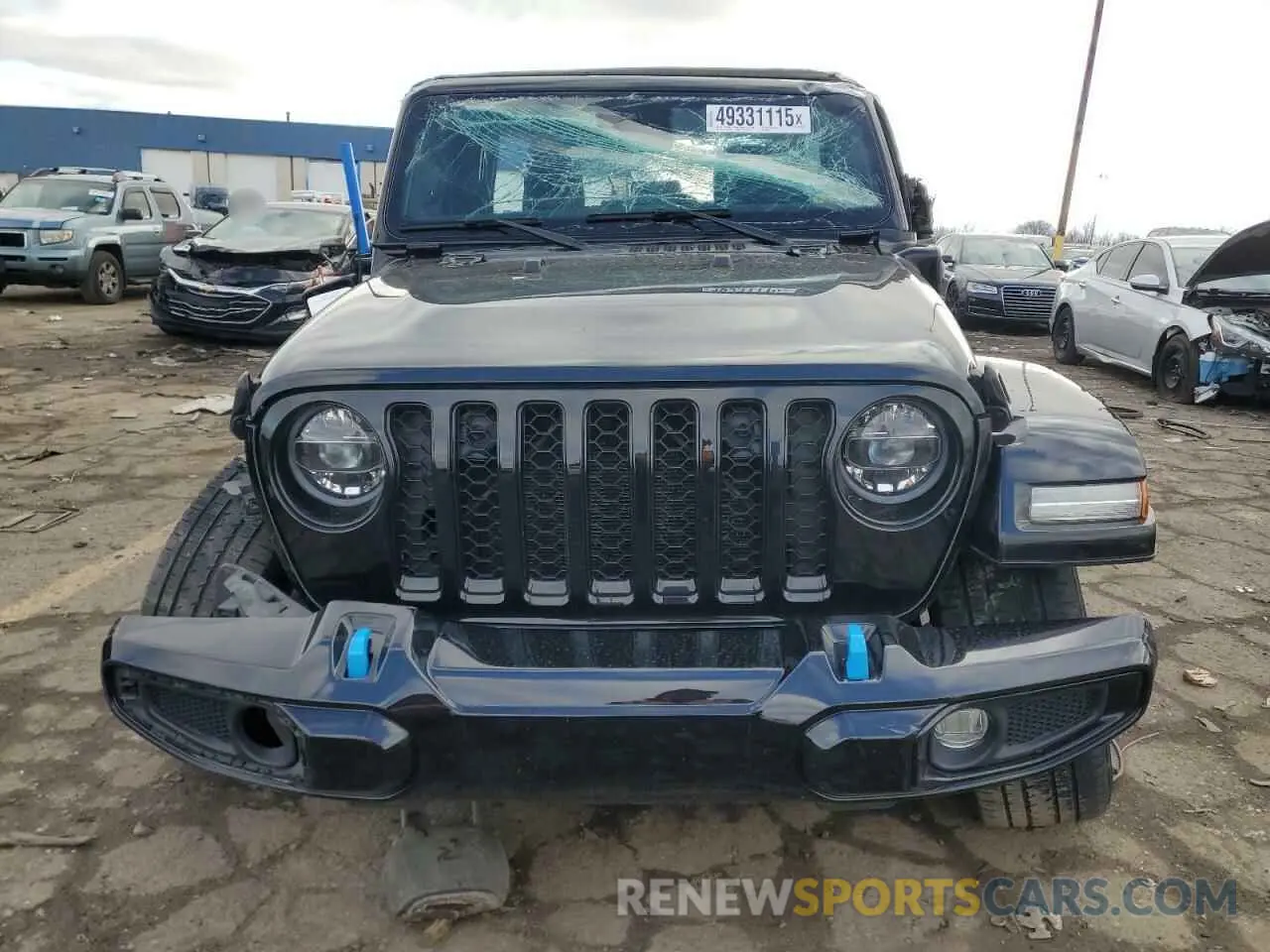 5 Photograph of a damaged car 1C4JJXP60NW214074 JEEP WRANGLER 2022