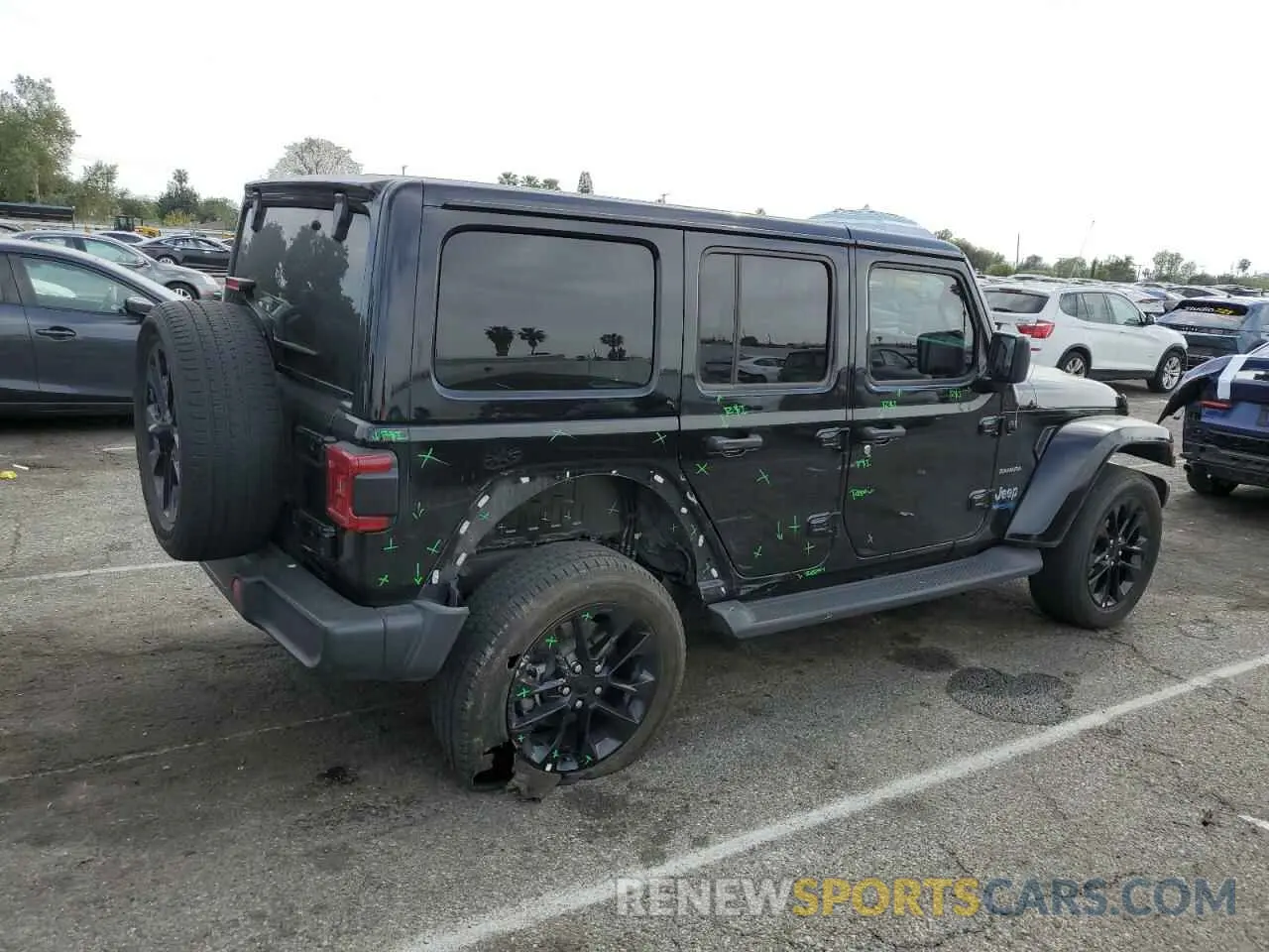3 Фотография поврежденного автомобиля 1C4JJXP62NW170319 JEEP WRANGLER 2022