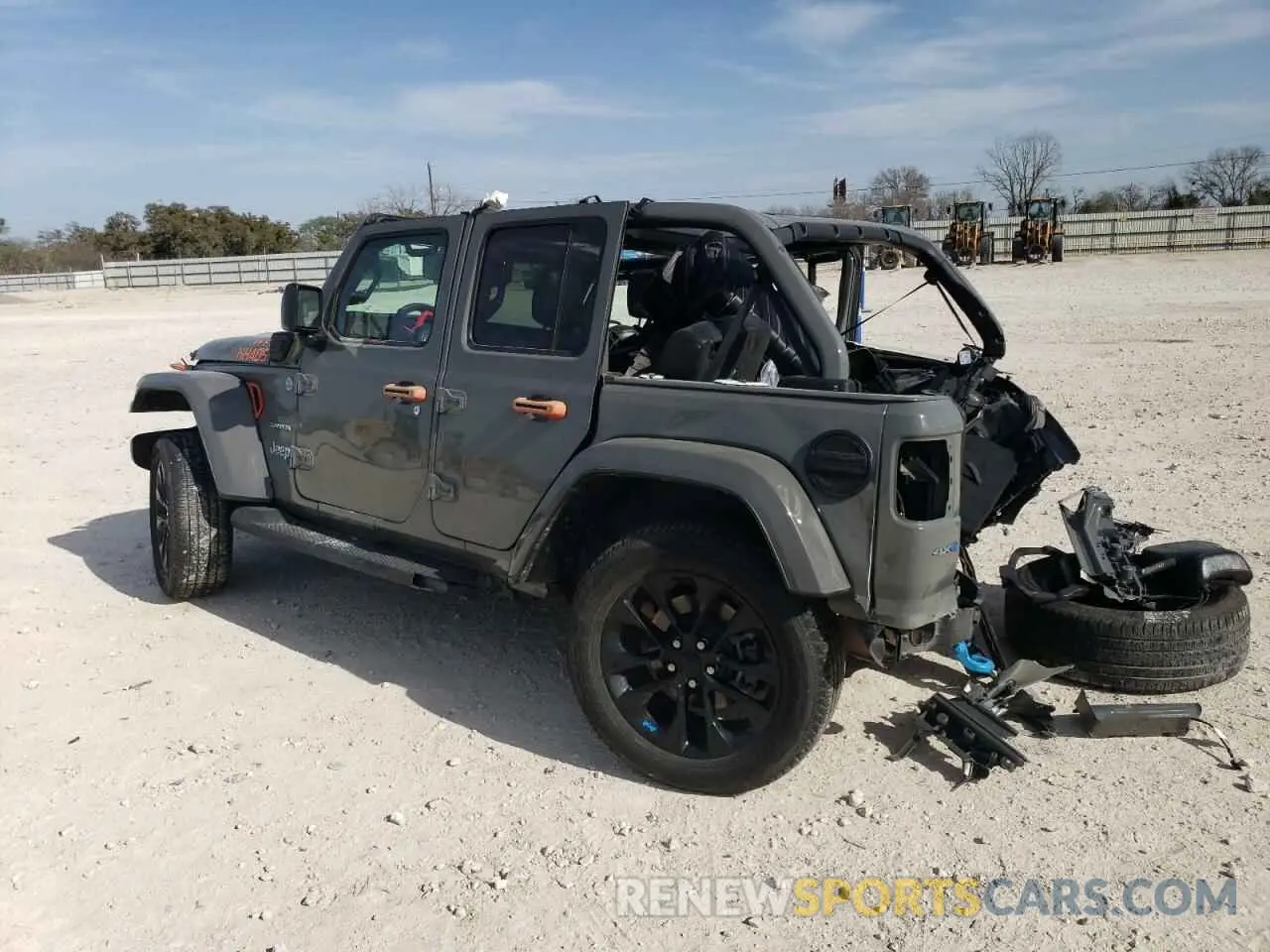 2 Photograph of a damaged car 1C4JJXP62NW198847 JEEP WRANGLER 2022