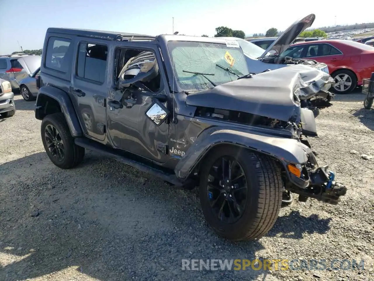 4 Фотография поврежденного автомобиля 1C4JJXP64NW213185 JEEP WRANGLER 2022