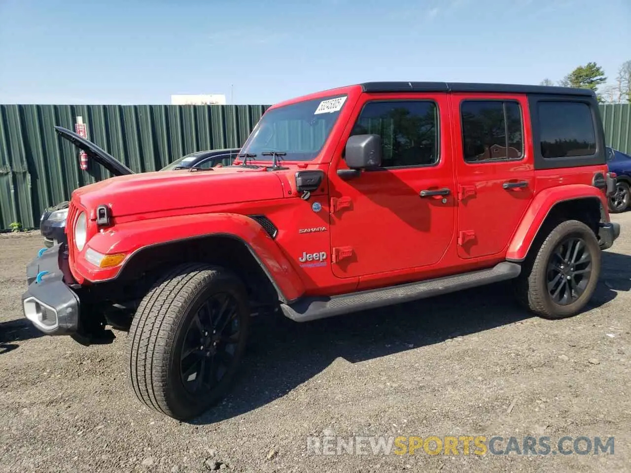 1 Photograph of a damaged car 1C4JJXP69NW275522 JEEP WRANGLER 2022