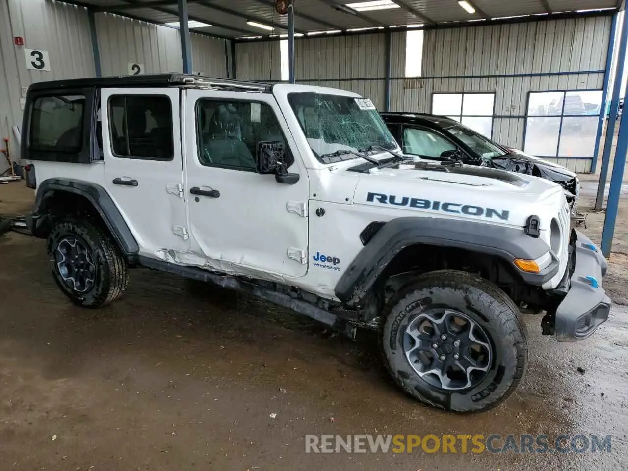 4 Photograph of a damaged car 1C4JJXR60NW250148 JEEP WRANGLER 2022