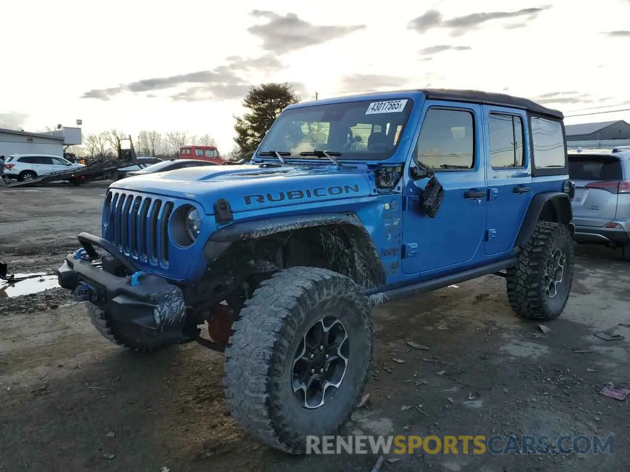 1 Фотография поврежденного автомобиля 1C4JJXR68NW190233 JEEP WRANGLER 2022