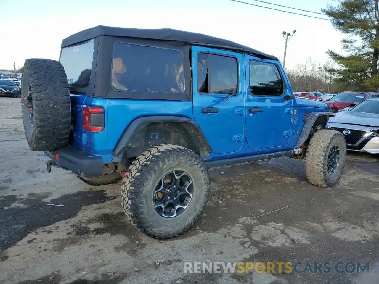 3 Фотография поврежденного автомобиля 1C4JJXR68NW190233 JEEP WRANGLER 2022