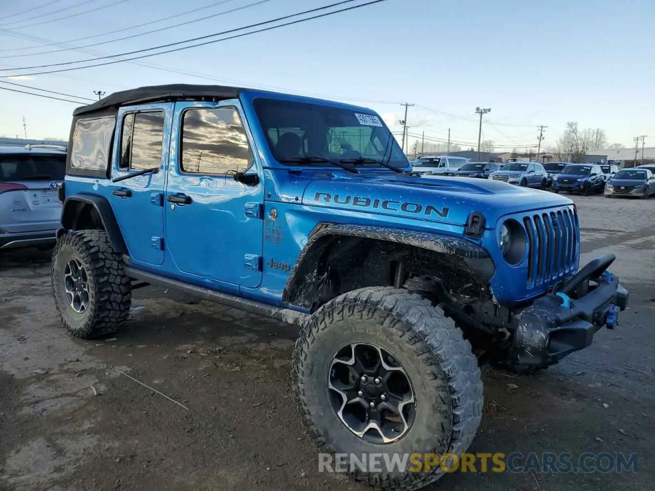 4 Фотография поврежденного автомобиля 1C4JJXR68NW190233 JEEP WRANGLER 2022