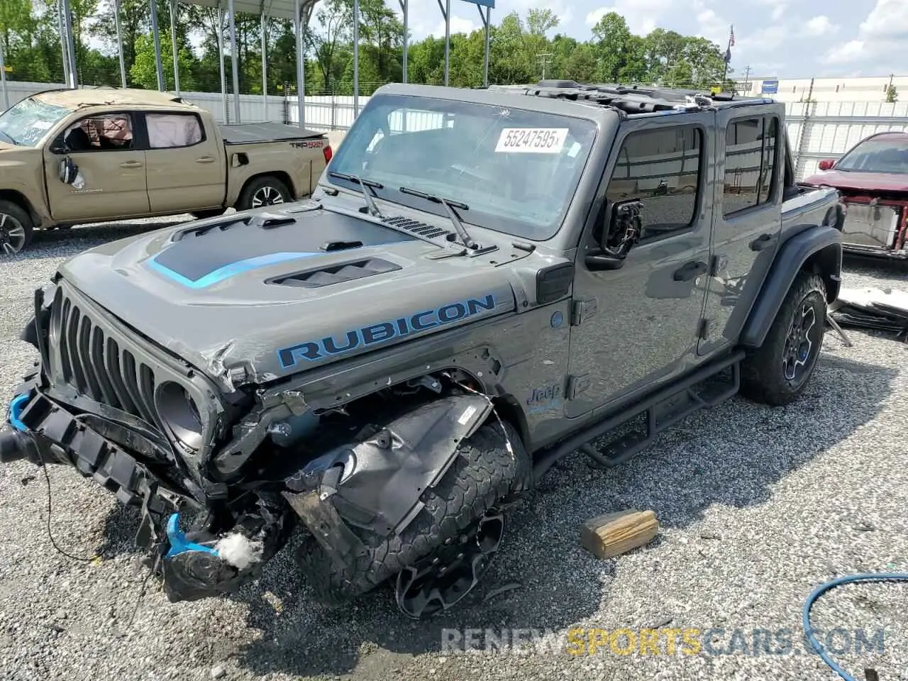 1 Photograph of a damaged car 1C4JJXR69NW206276 JEEP WRANGLER 2022