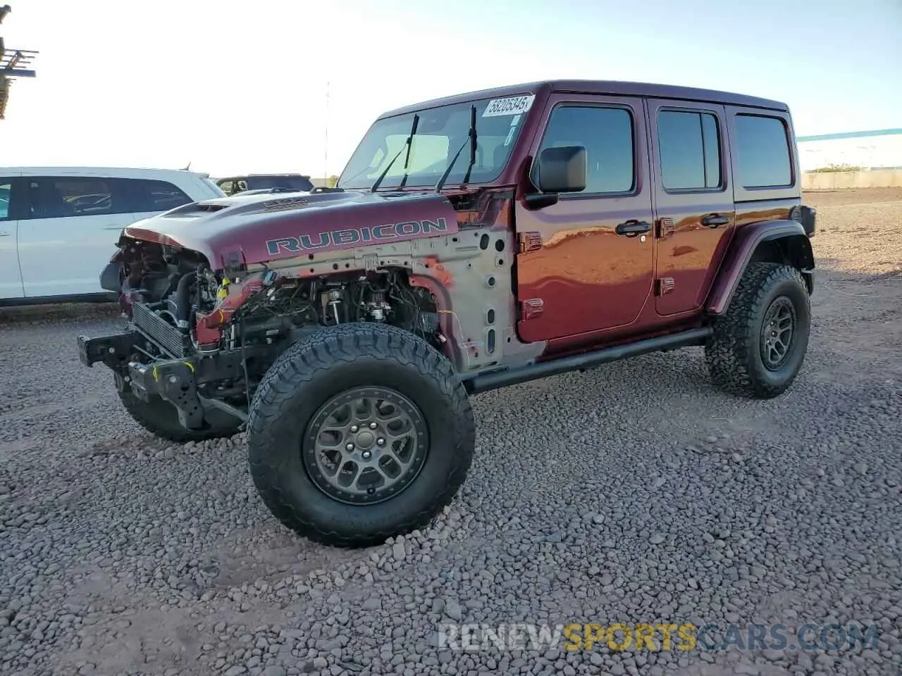 1 Photograph of a damaged car 1C4JJXSJ4NW109209 JEEP WRANGLER 2022