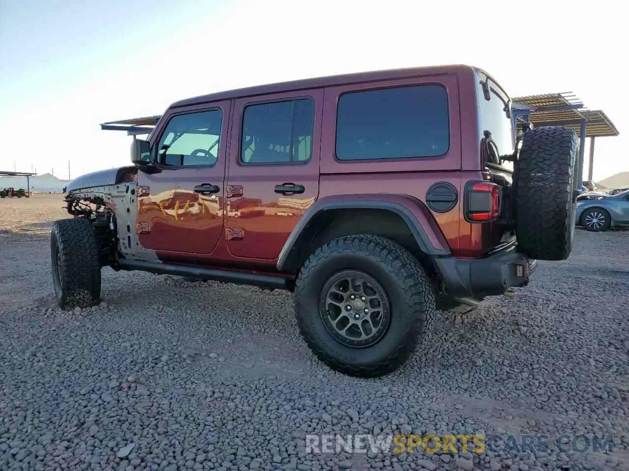 2 Photograph of a damaged car 1C4JJXSJ4NW109209 JEEP WRANGLER 2022