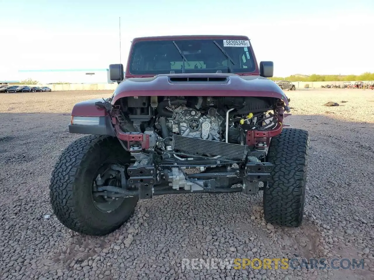 5 Photograph of a damaged car 1C4JJXSJ4NW109209 JEEP WRANGLER 2022