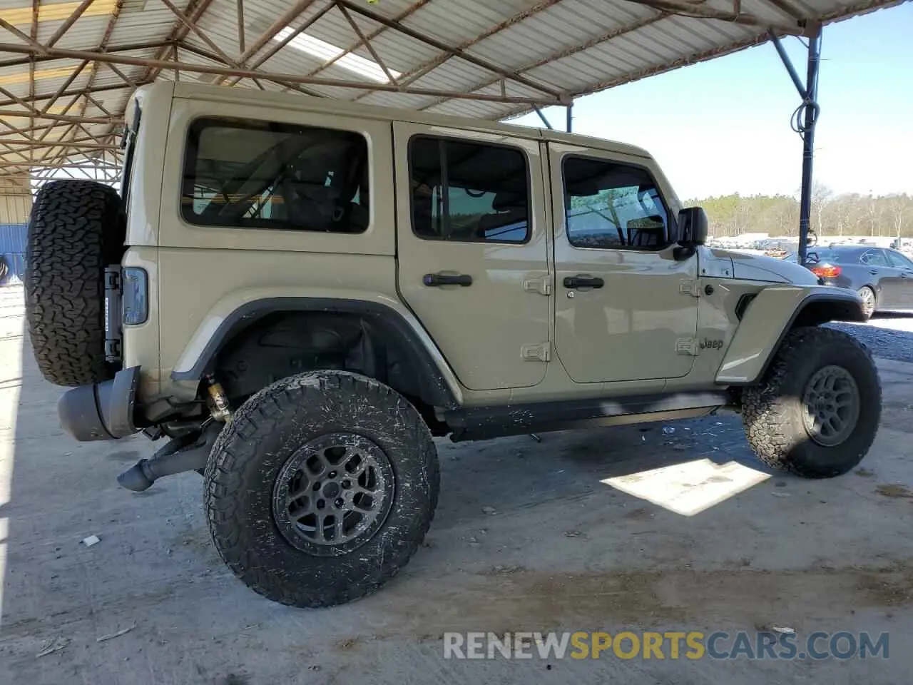 3 Photograph of a damaged car 1C4JJXSJ5NW260527 JEEP WRANGLER 2022
