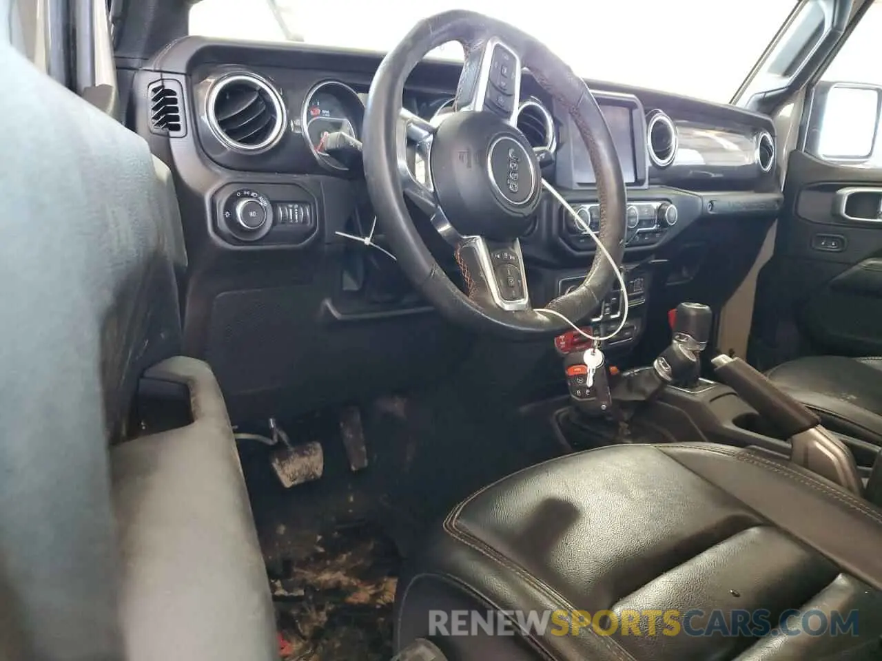 8 Photograph of a damaged car 1C4JJXSJ5NW260527 JEEP WRANGLER 2022