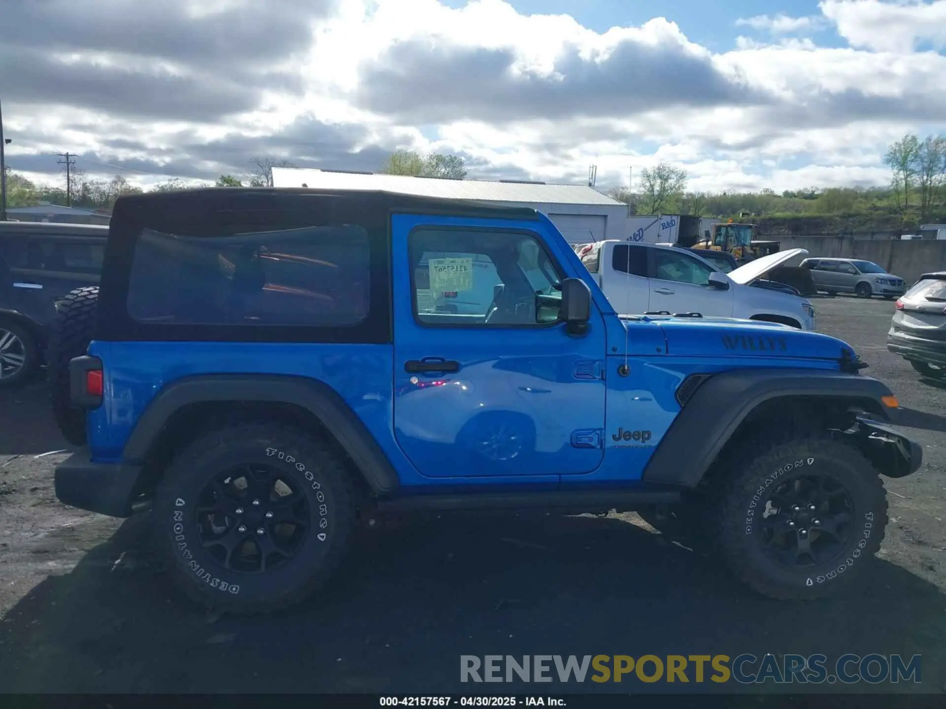 13 Photograph of a damaged car 1C4GJXAG1PW643061 JEEP WRANGLER 2023