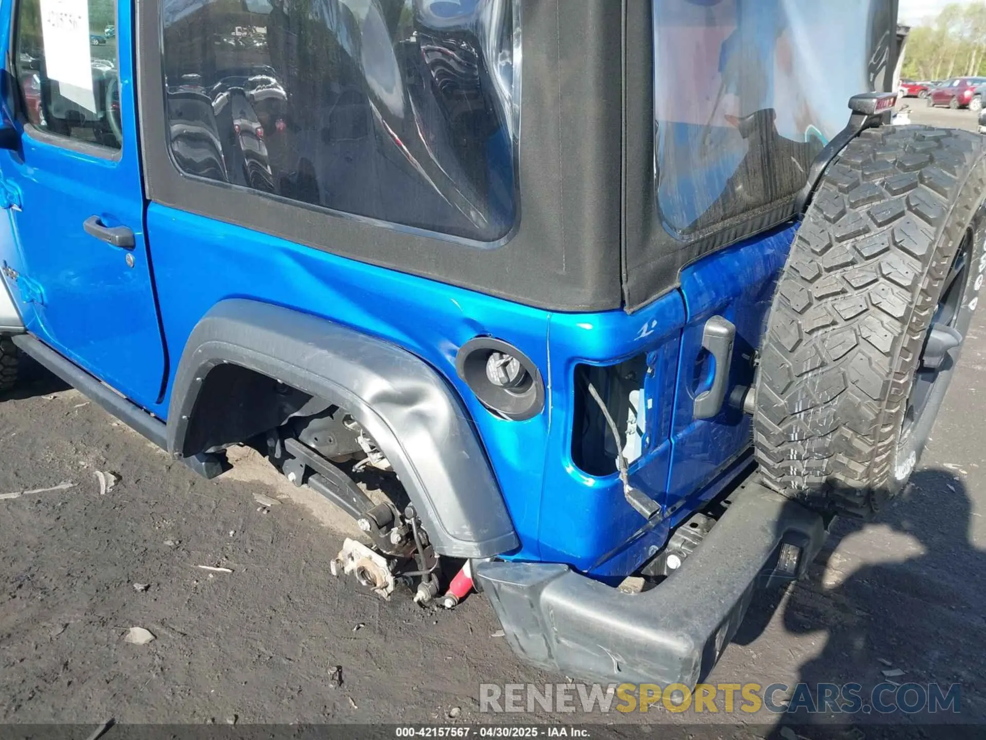 6 Photograph of a damaged car 1C4GJXAG1PW643061 JEEP WRANGLER 2023