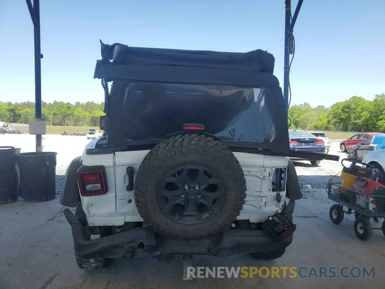 6 Фотография поврежденного автомобиля 1C4GJXAN2PW518990 JEEP WRANGLER 2023