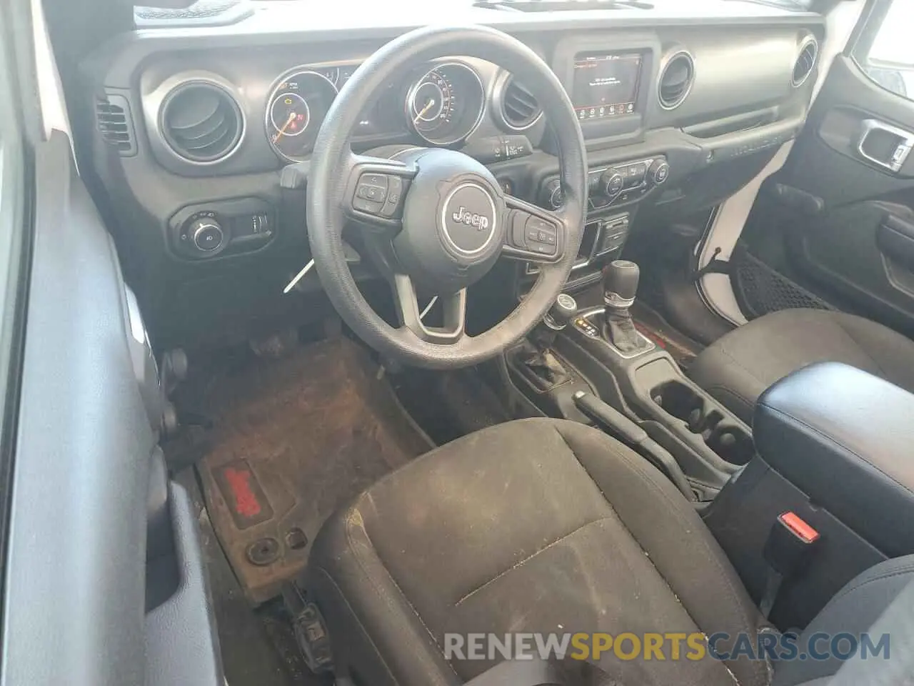 8 Фотография поврежденного автомобиля 1C4GJXAN2PW518990 JEEP WRANGLER 2023