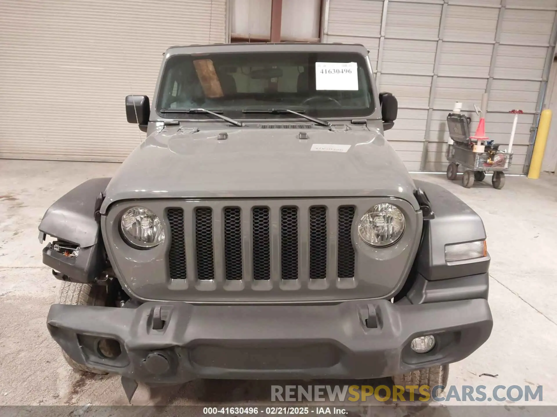 12 Photograph of a damaged car 1C4GJXAN2PW680439 JEEP WRANGLER 2023