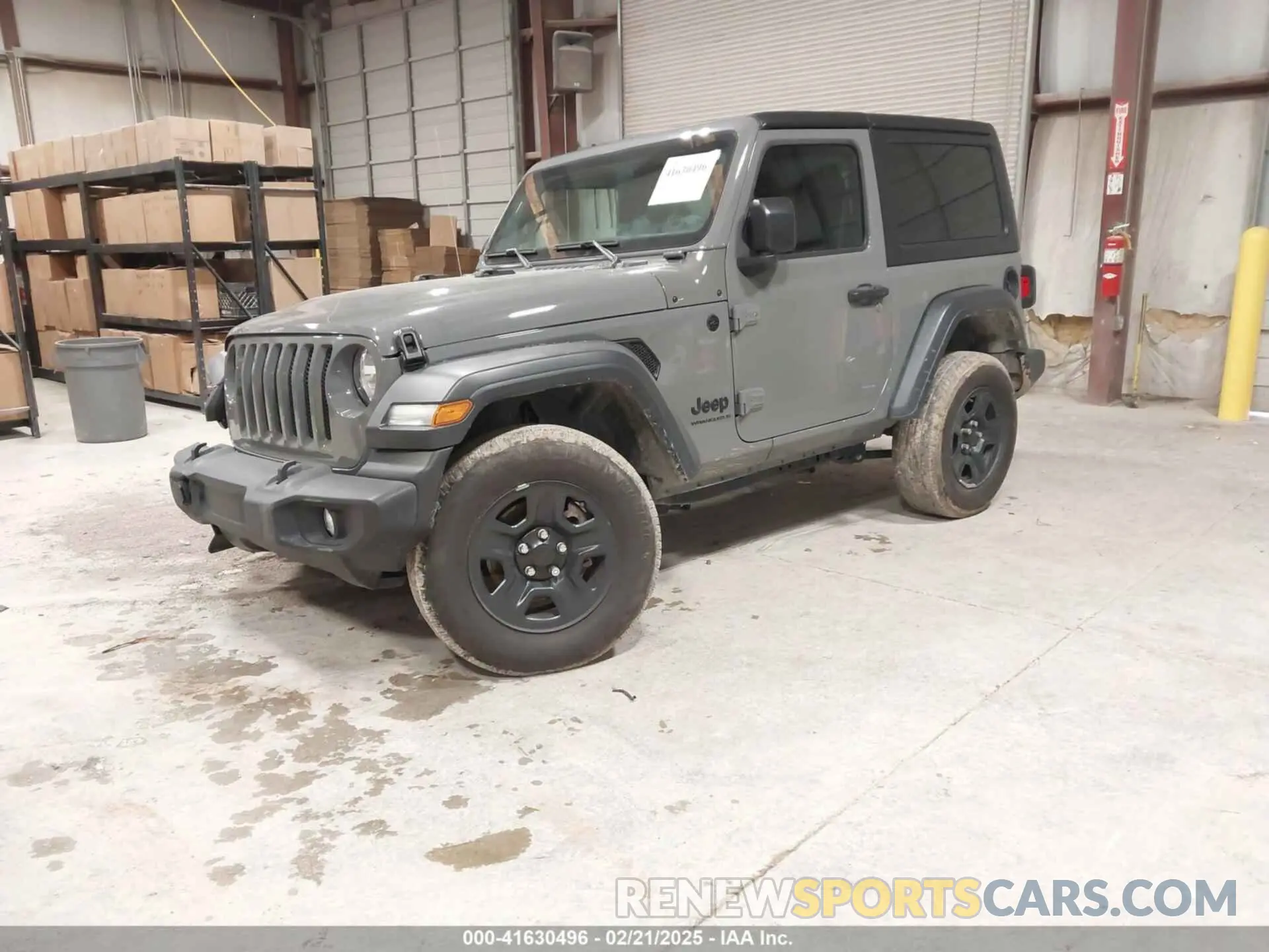 2 Photograph of a damaged car 1C4GJXAN2PW680439 JEEP WRANGLER 2023