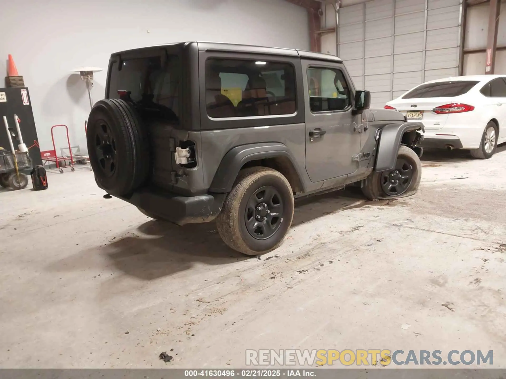 4 Photograph of a damaged car 1C4GJXAN2PW680439 JEEP WRANGLER 2023