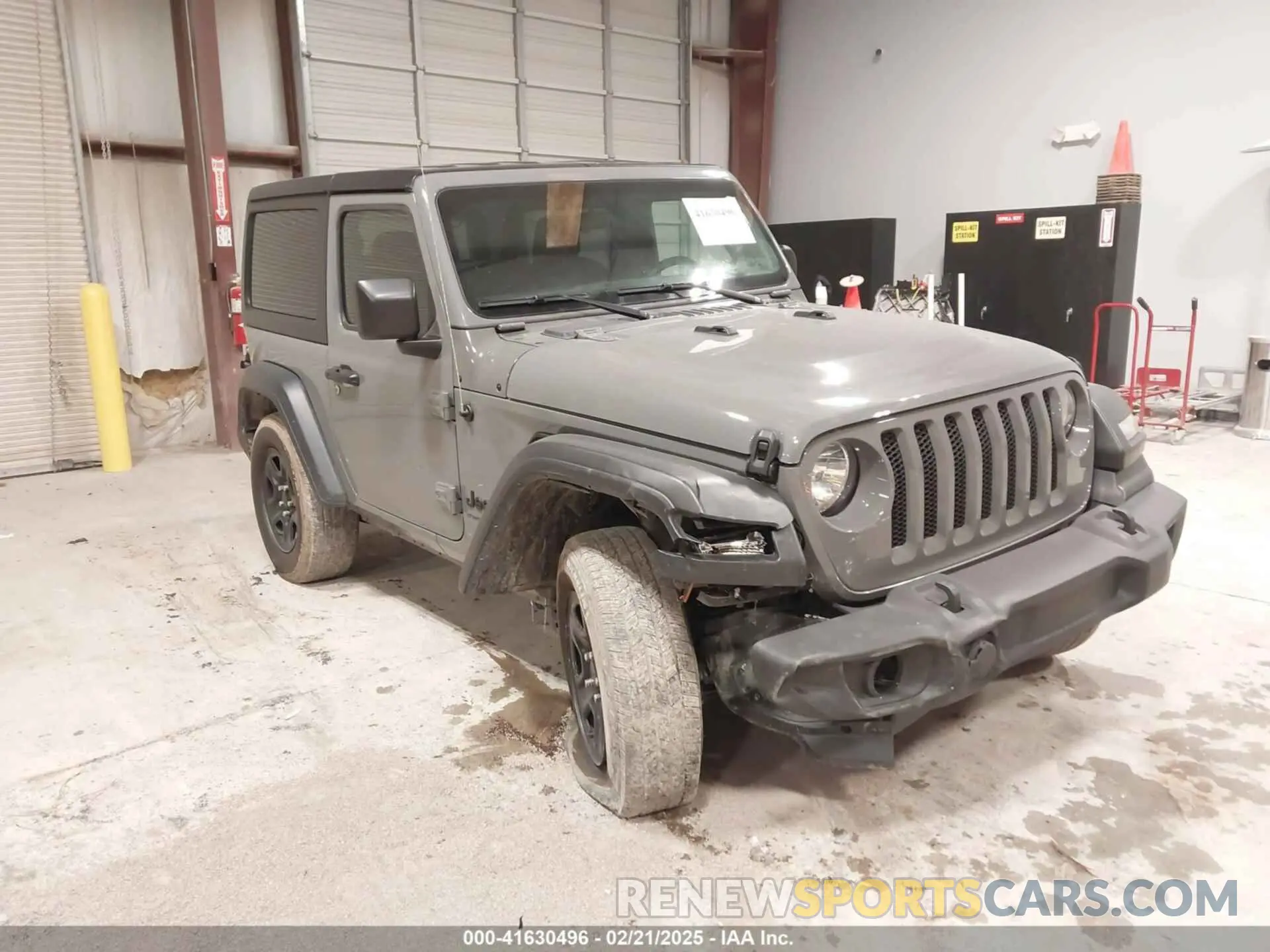 6 Photograph of a damaged car 1C4GJXAN2PW680439 JEEP WRANGLER 2023