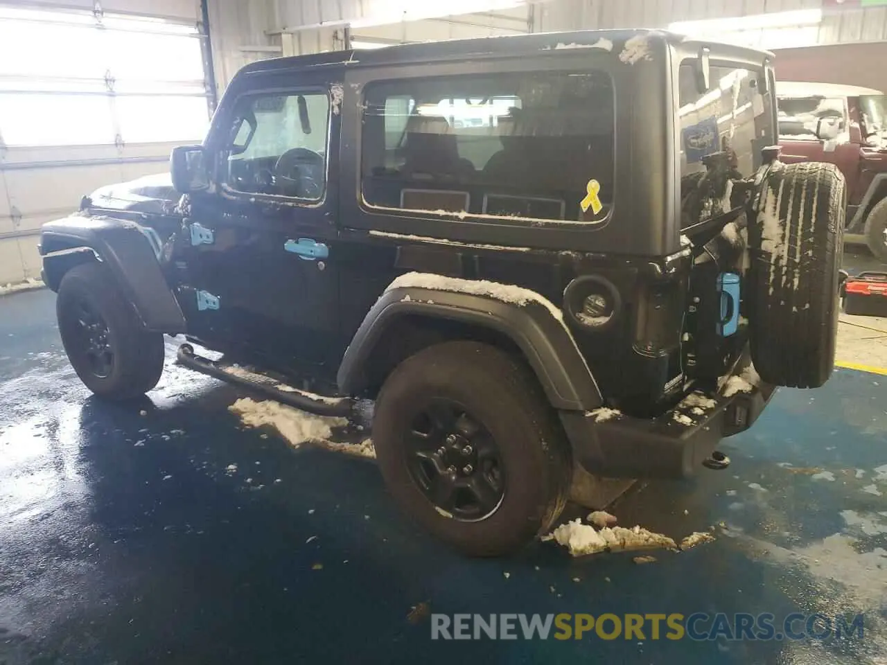 2 Фотография поврежденного автомобиля 1C4GJXAN8PW617295 JEEP WRANGLER 2023