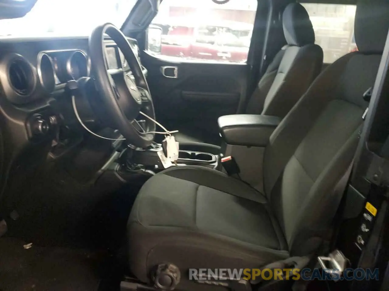 7 Фотография поврежденного автомобиля 1C4GJXAN8PW617295 JEEP WRANGLER 2023