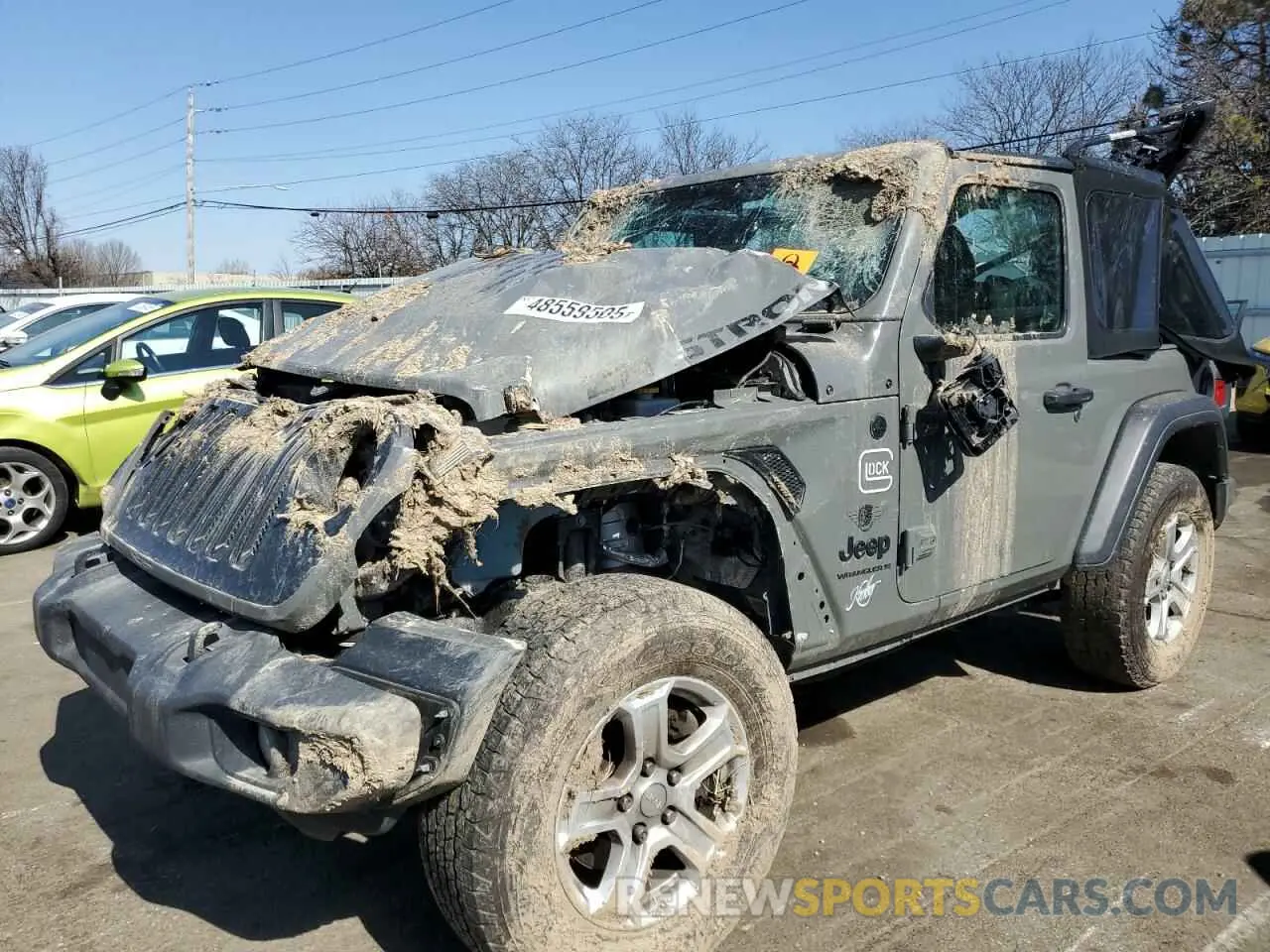 1 Фотография поврежденного автомобиля 1C4GJXANXPW609778 JEEP WRANGLER 2023