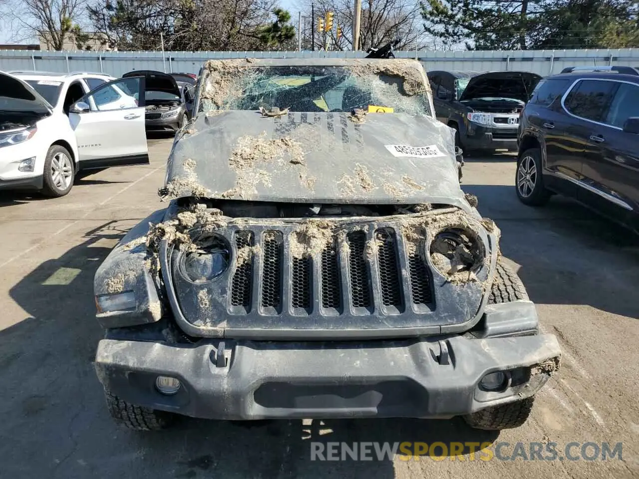 5 Фотография поврежденного автомобиля 1C4GJXANXPW609778 JEEP WRANGLER 2023