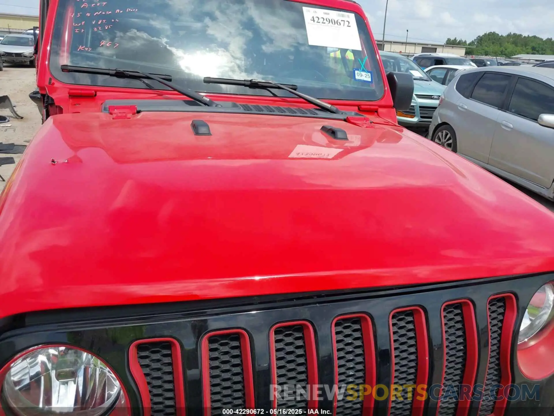10 Фотография поврежденного автомобиля 1C4GJXANXPW664733 JEEP WRANGLER 2023