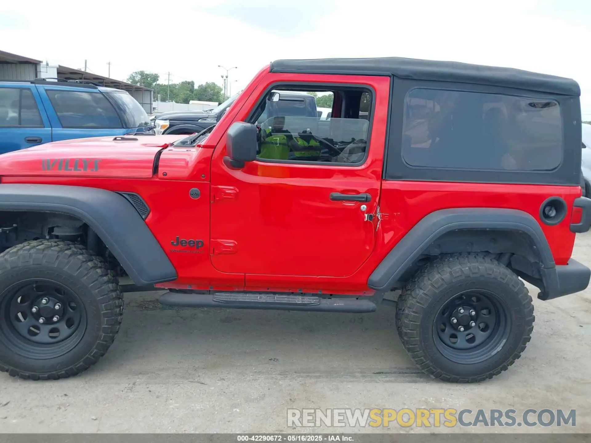 14 Фотография поврежденного автомобиля 1C4GJXANXPW664733 JEEP WRANGLER 2023