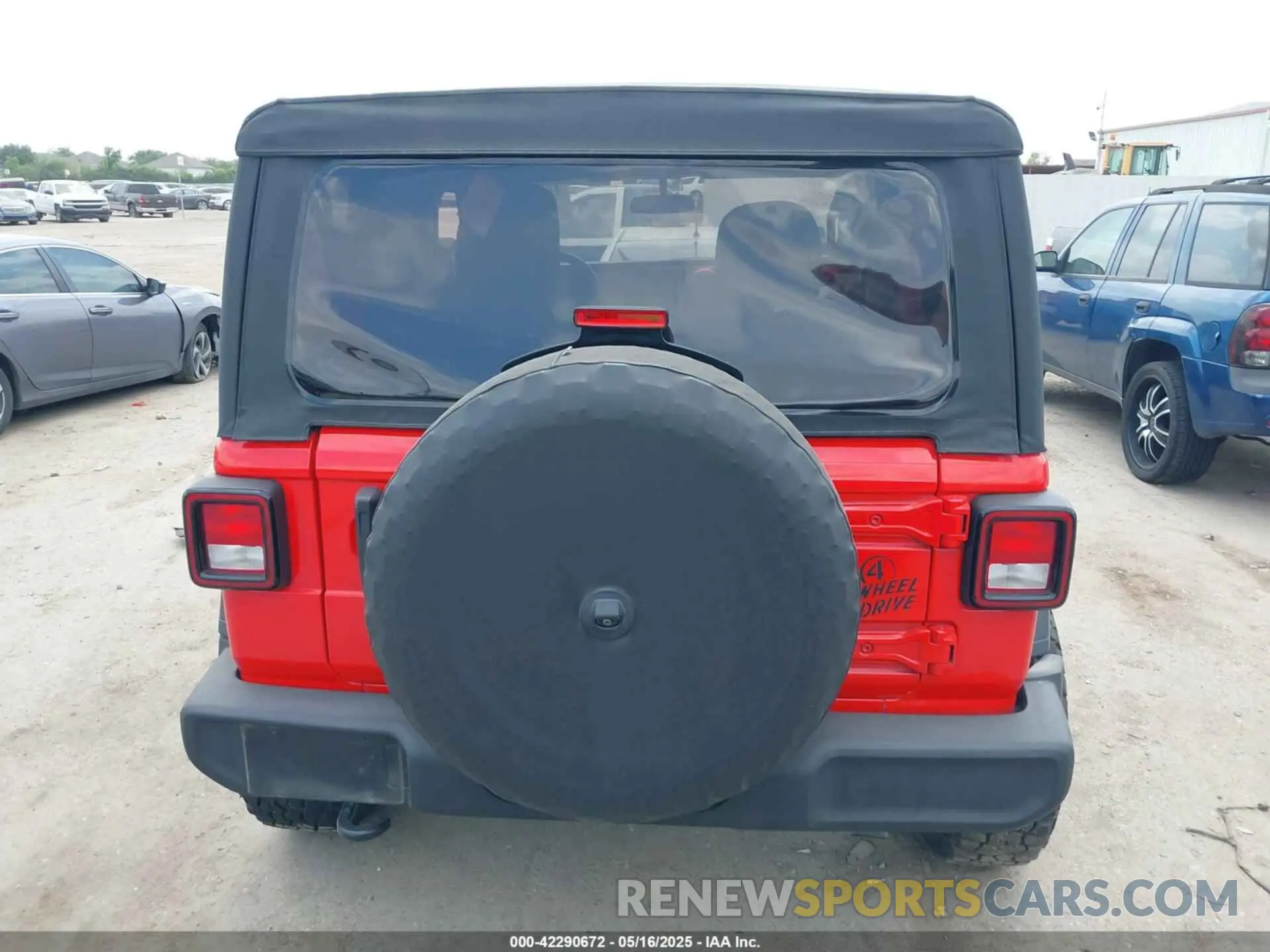16 Фотография поврежденного автомобиля 1C4GJXANXPW664733 JEEP WRANGLER 2023
