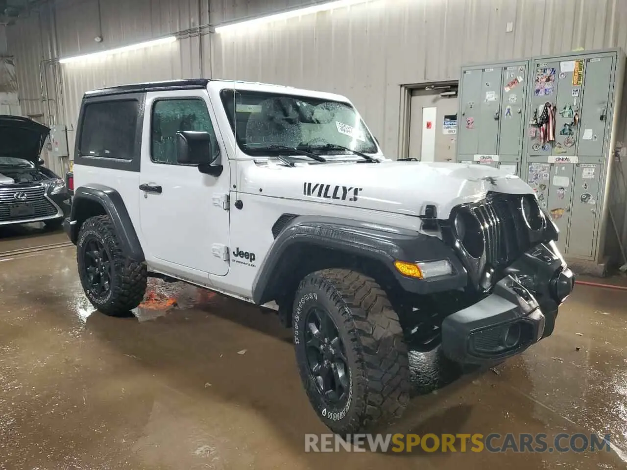 4 Photograph of a damaged car 1C4HJXAG1PW533390 JEEP WRANGLER 2023