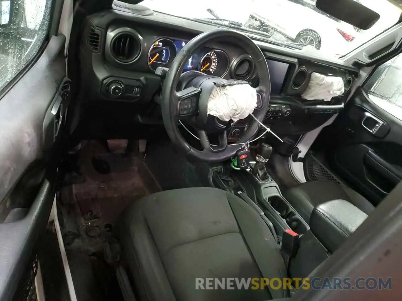 8 Photograph of a damaged car 1C4HJXAG1PW533390 JEEP WRANGLER 2023
