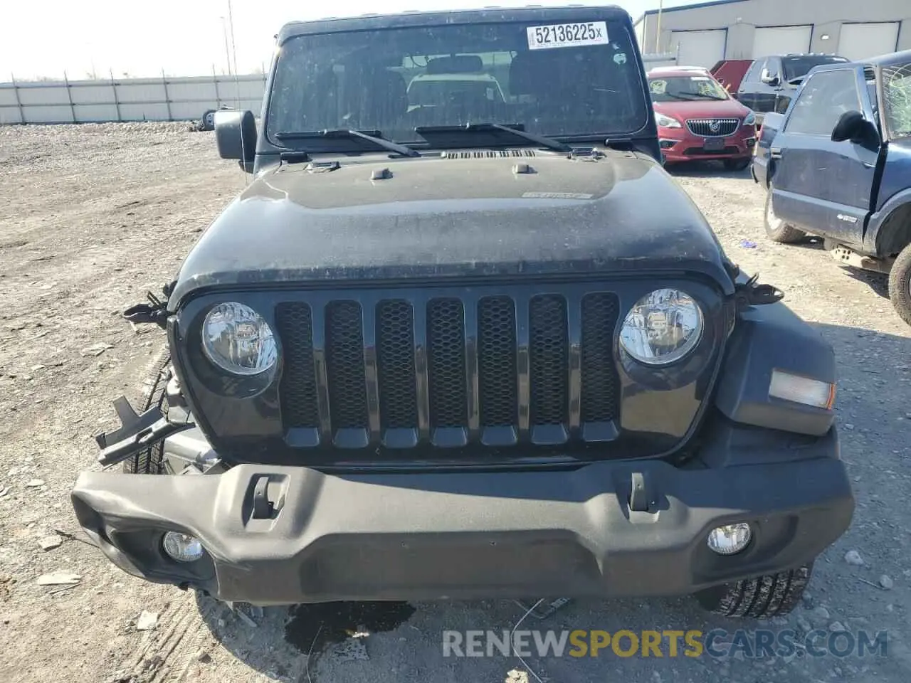 5 Photograph of a damaged car 1C4HJXAG2PW677952 JEEP WRANGLER 2023