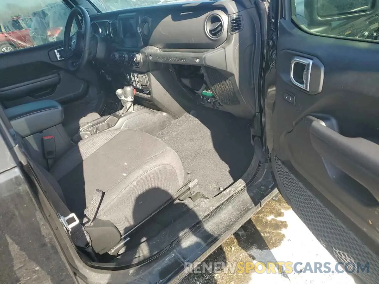 8 Photograph of a damaged car 1C4HJXAG2PW677952 JEEP WRANGLER 2023