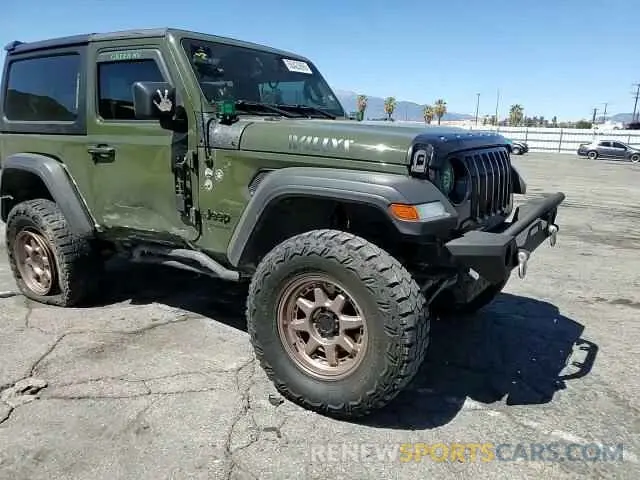 11 Photograph of a damaged car 1C4HJXAG3PW549980 JEEP WRANGLER 2023