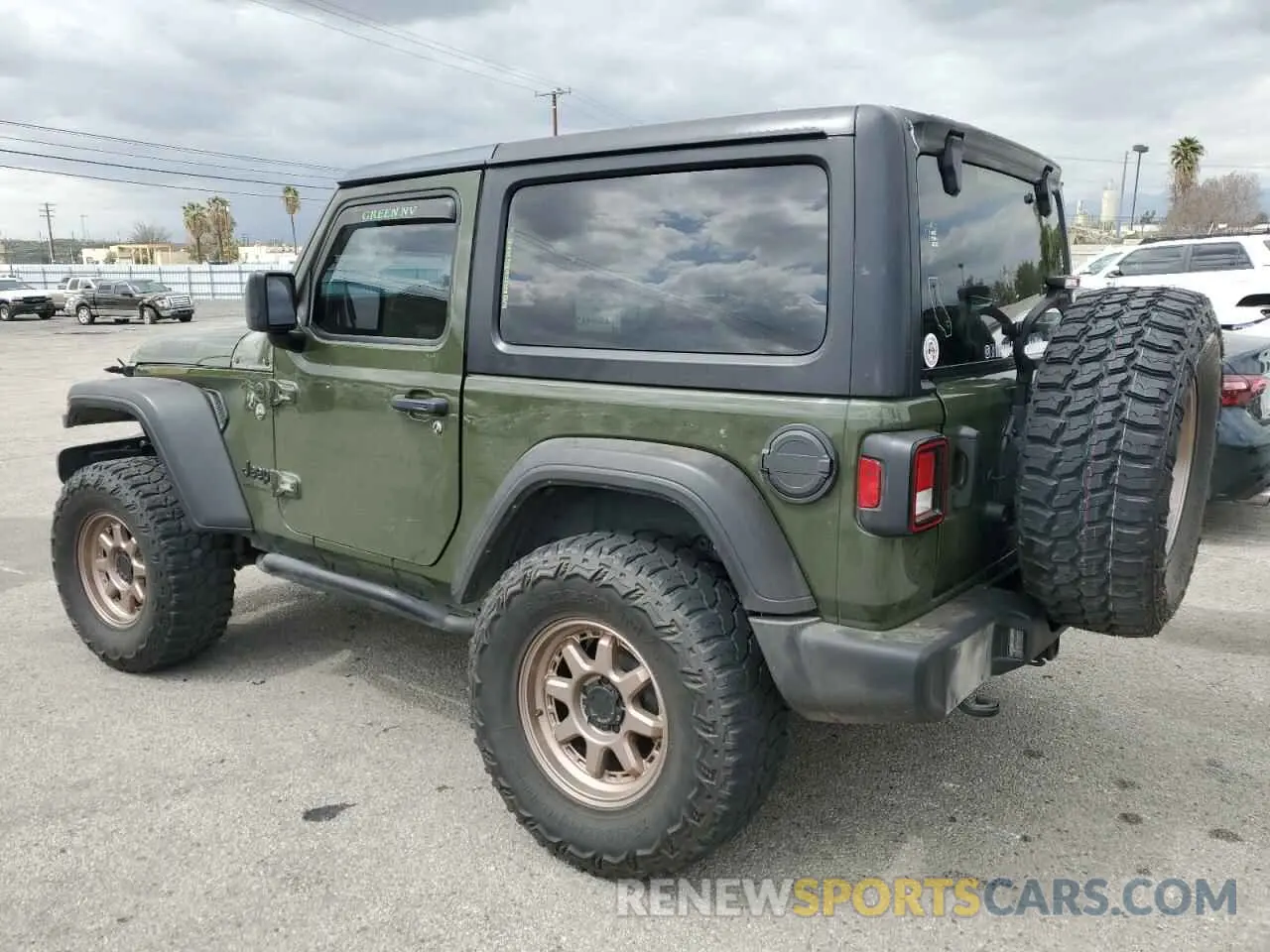 2 Photograph of a damaged car 1C4HJXAG3PW549980 JEEP WRANGLER 2023