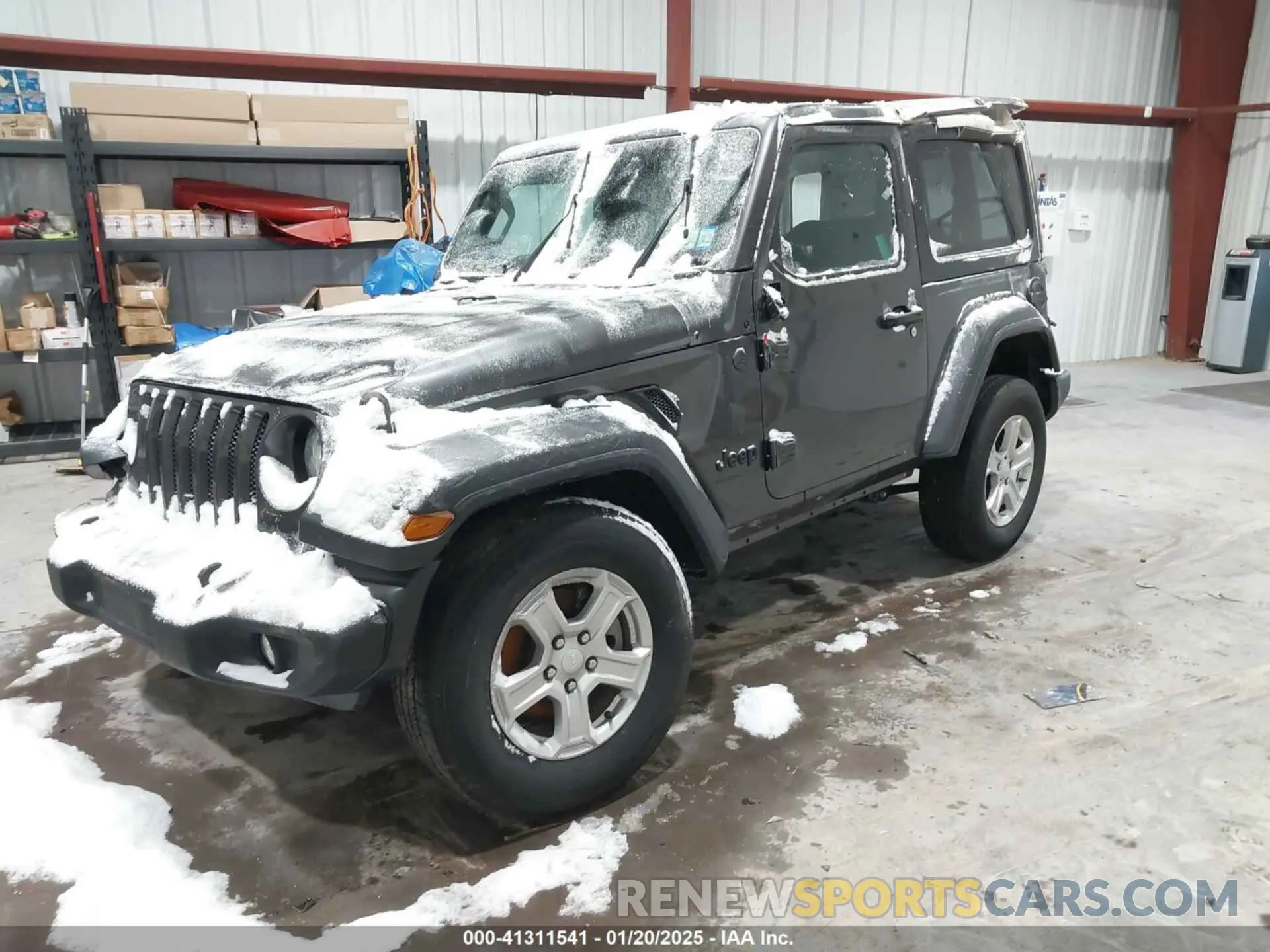 2 Photograph of a damaged car 1C4HJXAG7PW545527 JEEP WRANGLER 2023