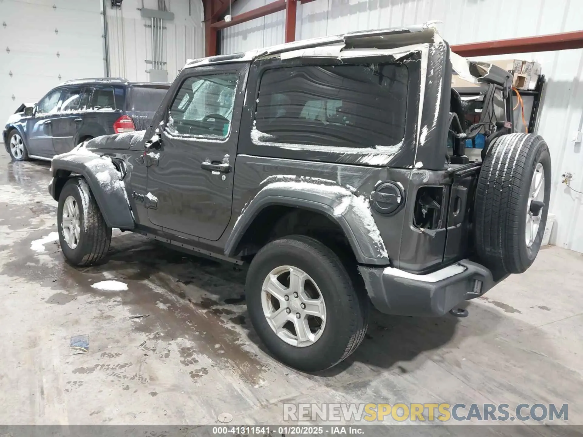 3 Photograph of a damaged car 1C4HJXAG7PW545527 JEEP WRANGLER 2023