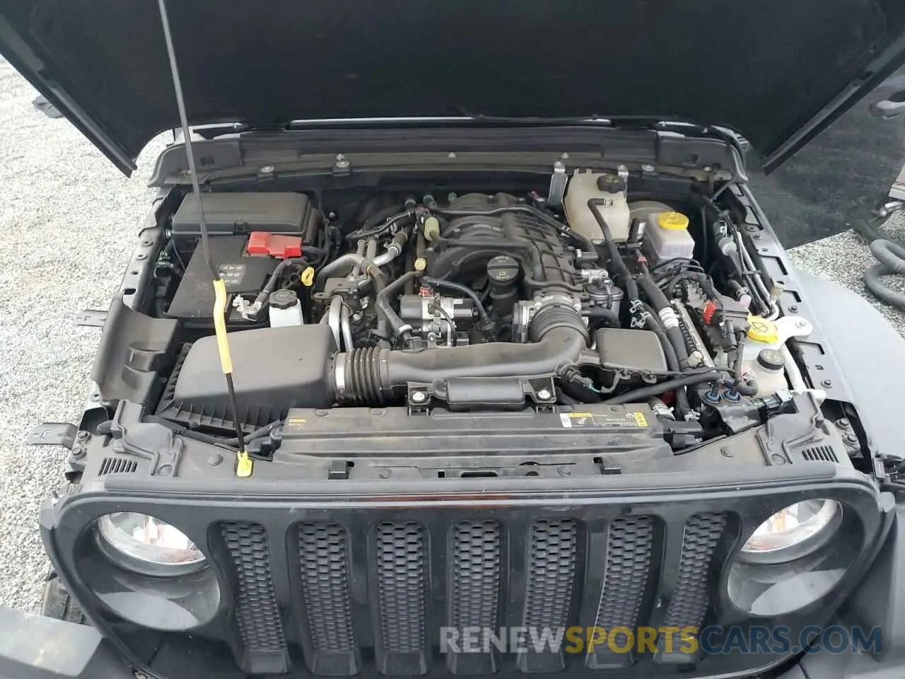 11 Фотография поврежденного автомобиля 1C4HJXDG0PW626672 JEEP WRANGLER 2023