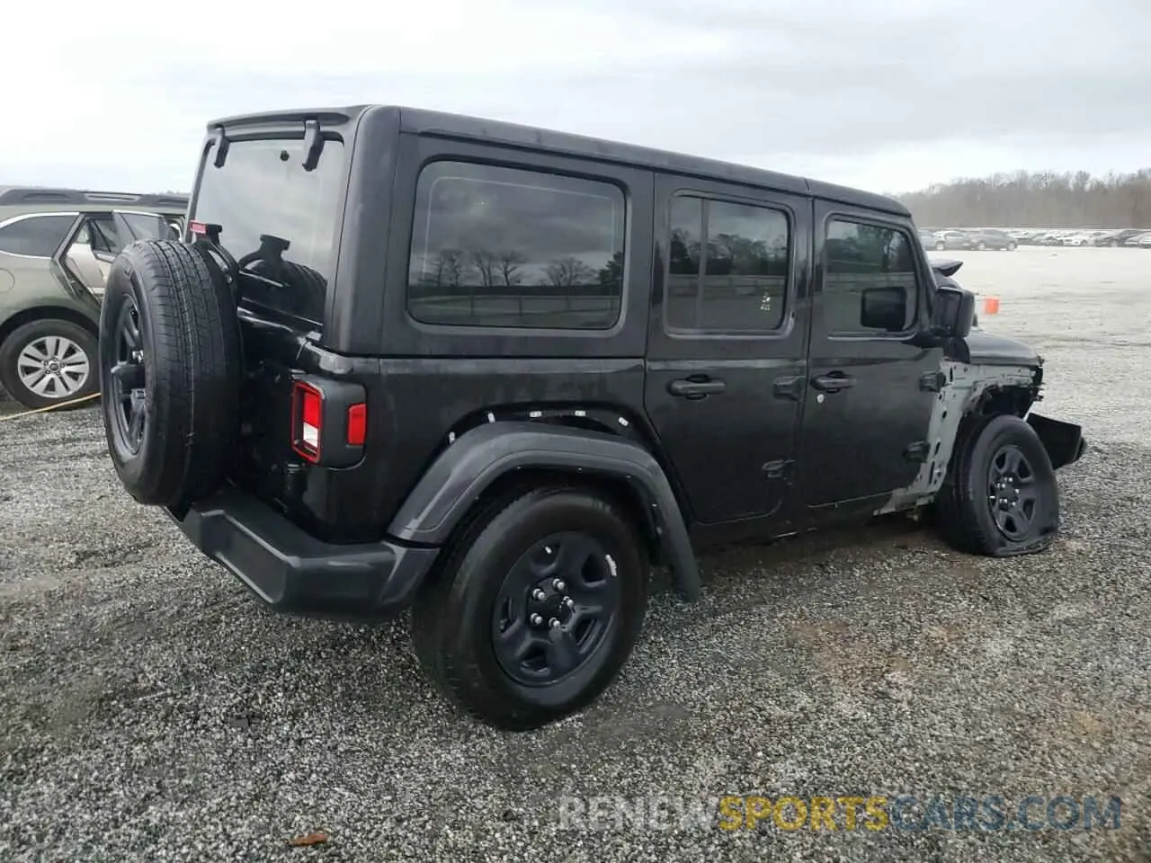 3 Фотография поврежденного автомобиля 1C4HJXDG0PW626672 JEEP WRANGLER 2023